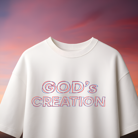 God's Creation - Oversized Tee