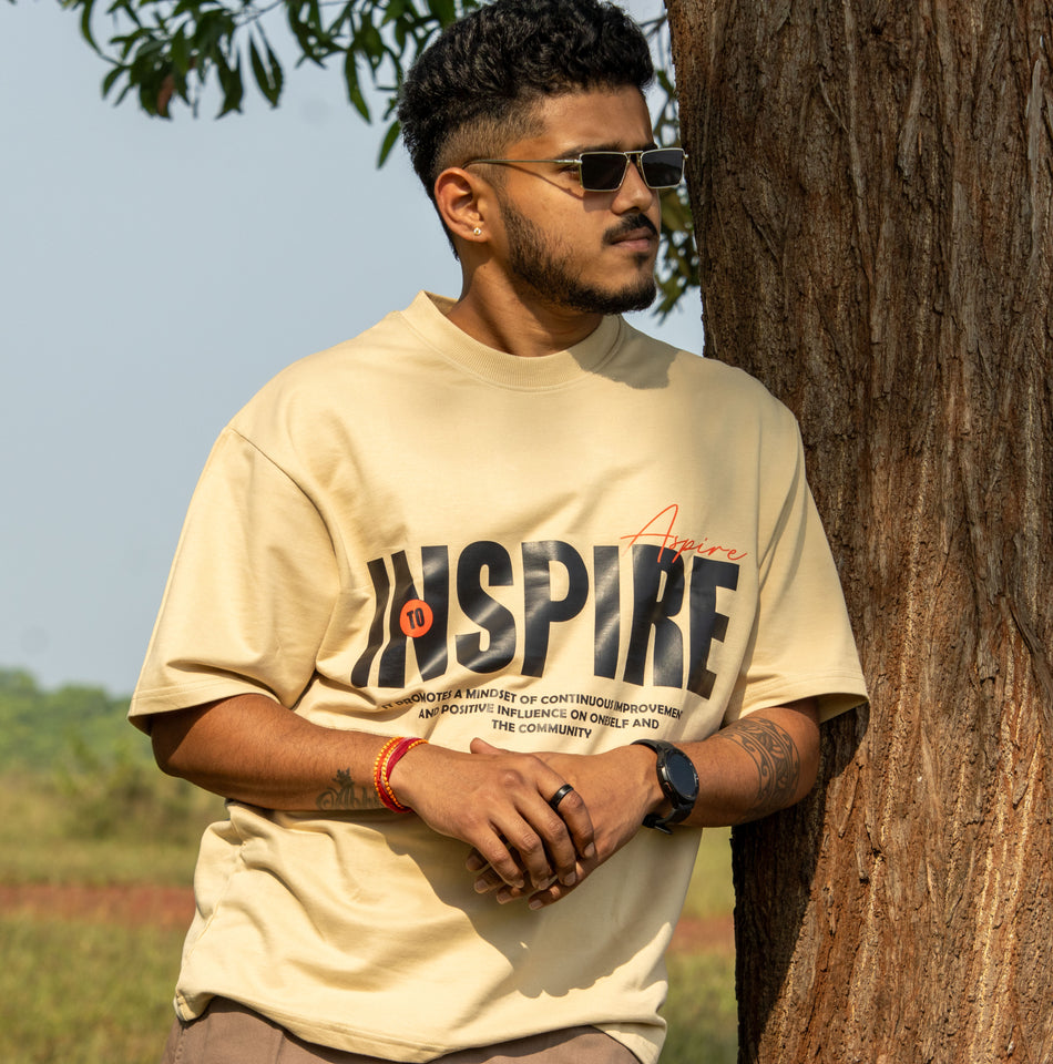 INSPIRE to Aspire – Oversized Tee