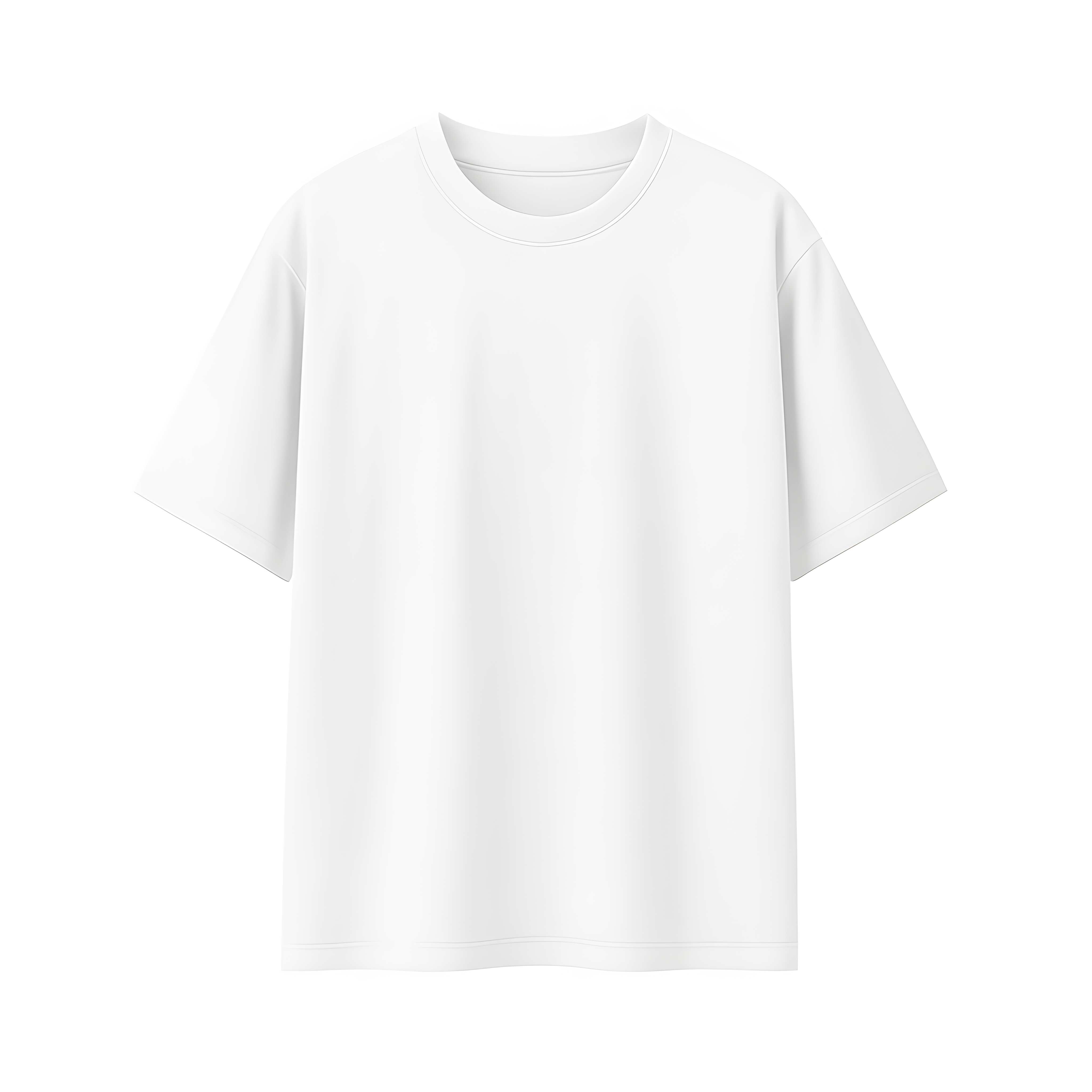 Plain White Oversized Tee