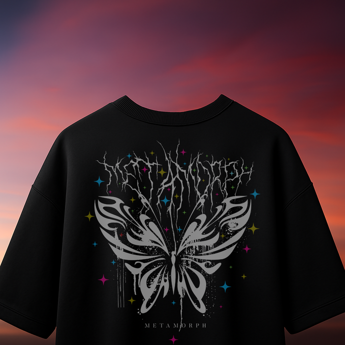 FREEDOM BUTTERFLY OVERSIZED TEE